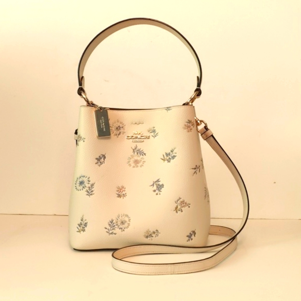 Coach Floral Small Bucket Bag